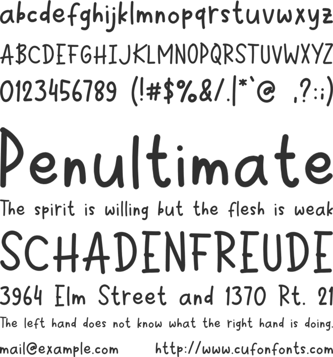 Travel October font preview