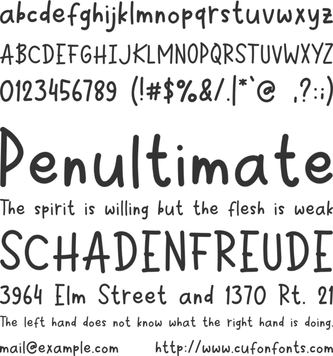 Travel October font preview