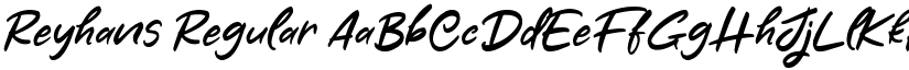 Reyhans font download