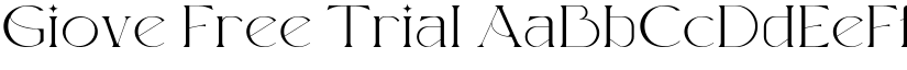 Giove Free Trial font