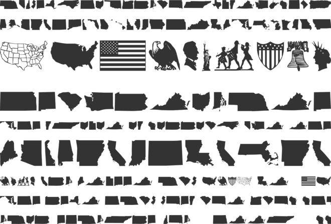 US-Bats font preview