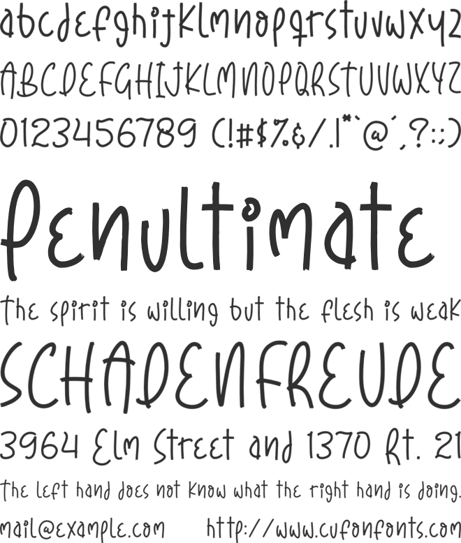 Mashoke Pumpkin font preview
