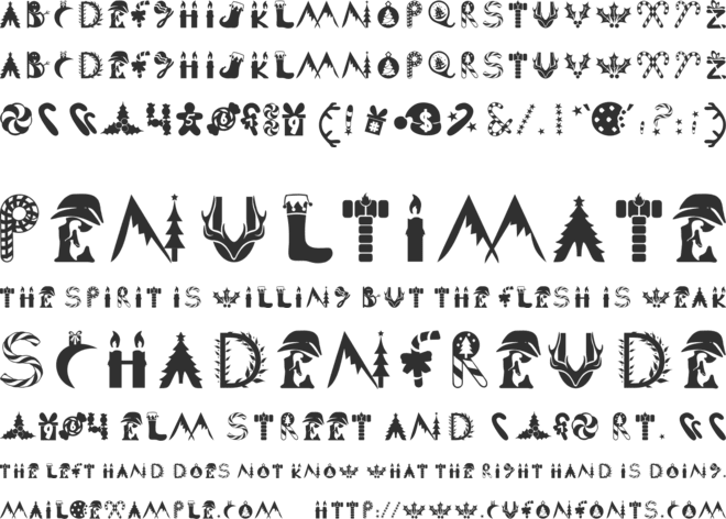 Joly Display font preview
