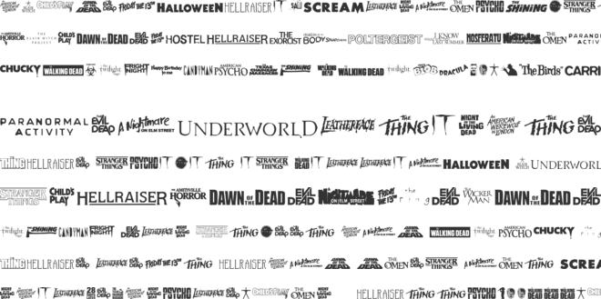 Scary Movie Gallery font preview