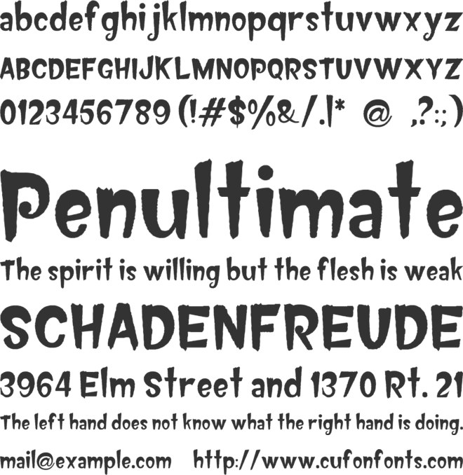 Beat Ghost One font preview