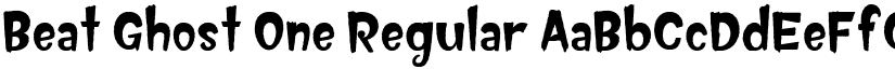 Beat Ghost One Regular font
