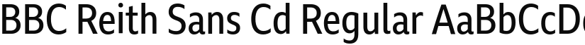 BBC Reith Sans Condensed font download