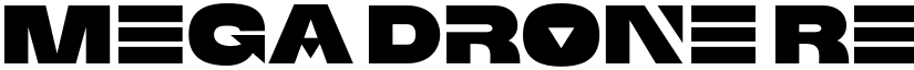 Mega Drone Regular font