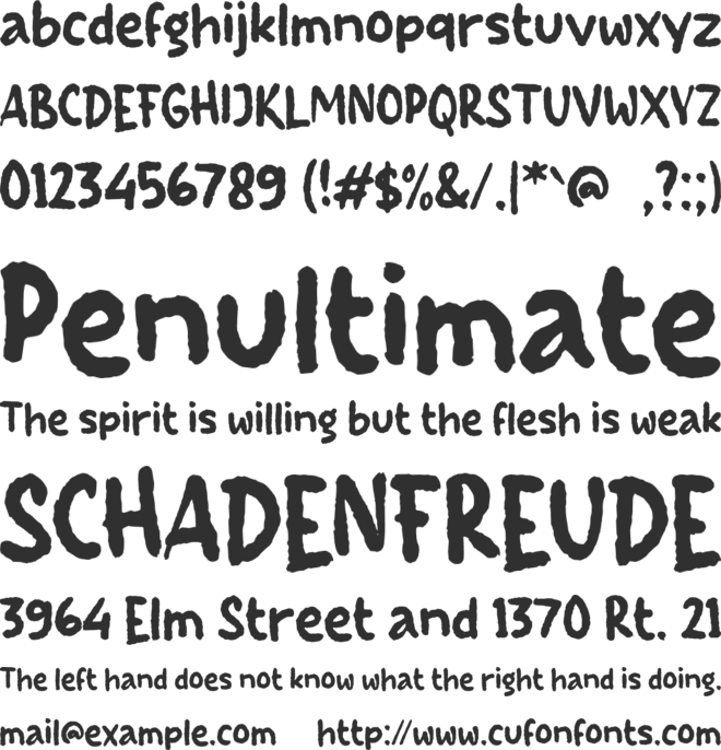 f Filo Pastry font preview