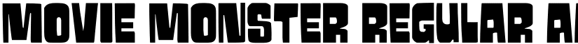 Movie Monster Regular font