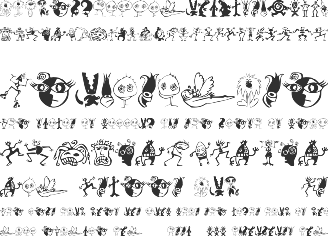 Kooksters font preview