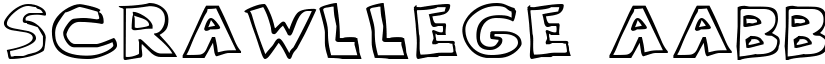Scrawllege font