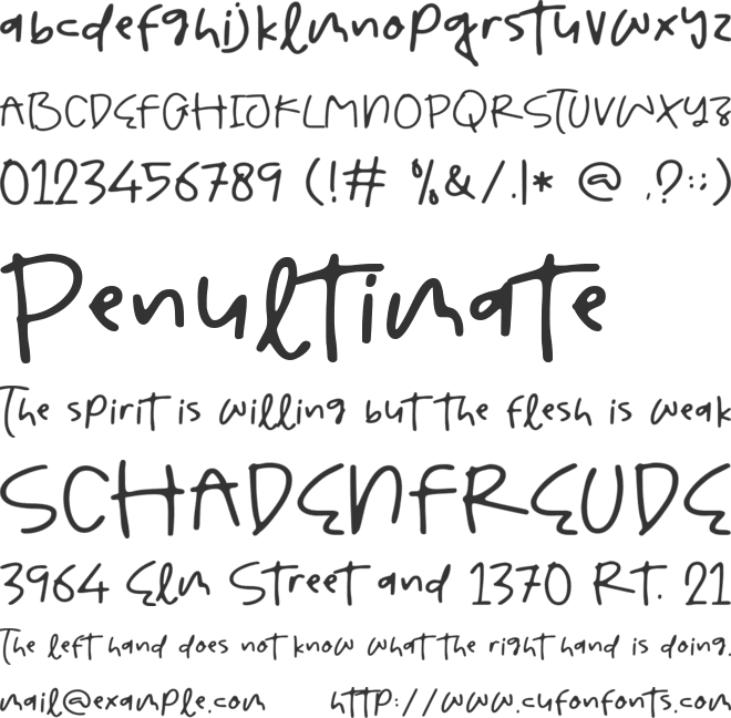 King Of Dangdut font preview