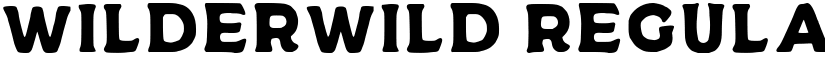 Wilderwild Regular font