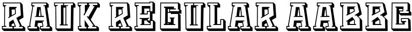 Rauk font download