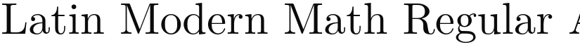 Latin Modern Math font download