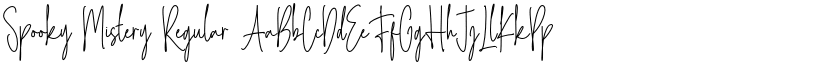 Spooky Mistery font download