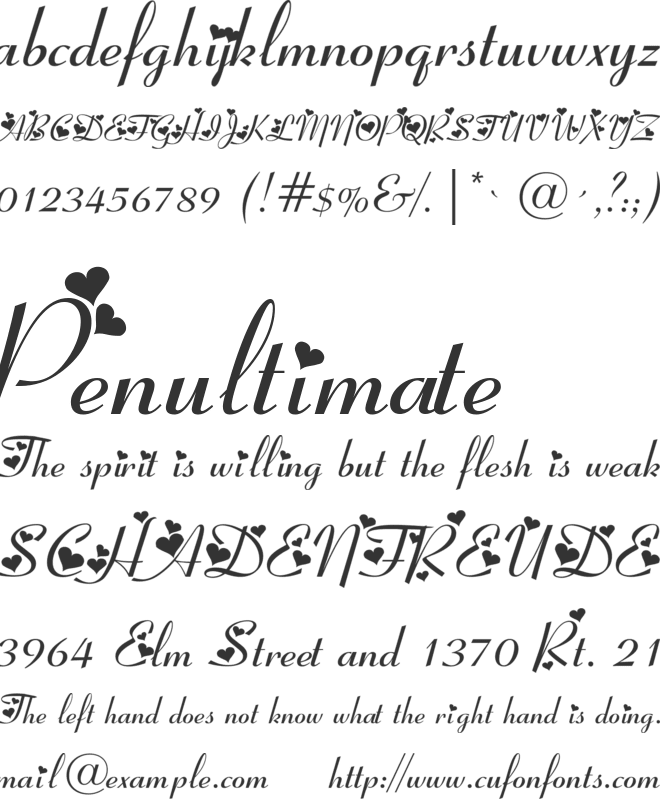 Fiolex Girls font preview