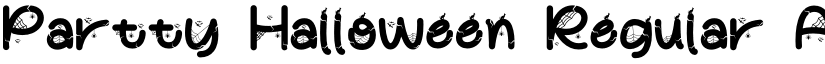 Partty Halloween Regular font