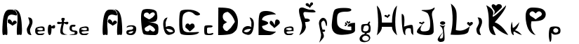 Alertse font