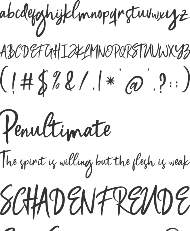 Magistoe font preview