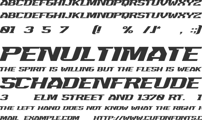Lunacrypt font preview