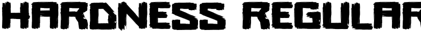 Hardness font download