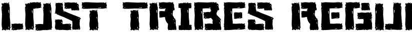 Lost Tribes Regular font