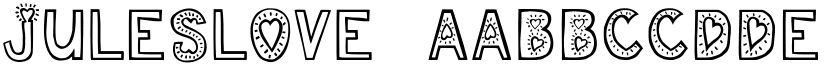 JulesLove font