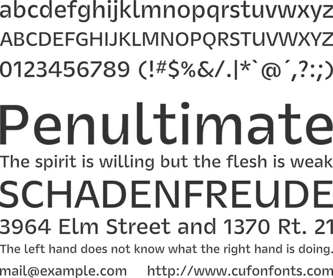 CAL iWasLike Pro font preview