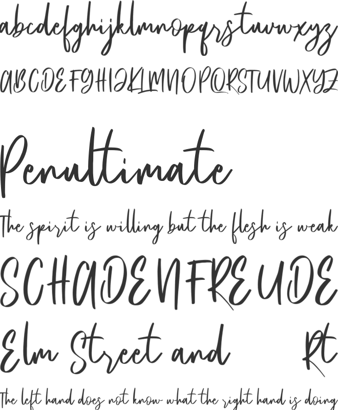 Emerisa Free font preview