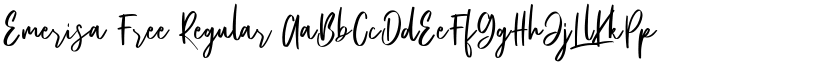 Emerisa Free Regular font