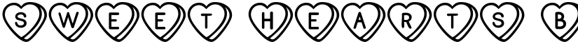 Sweet Hearts BV font