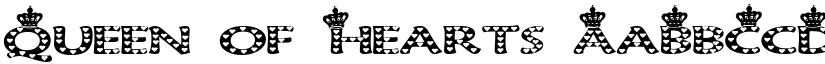 Queen of Hearts font