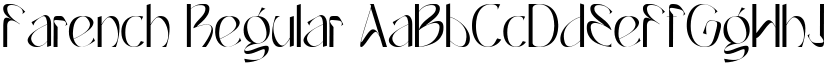 Farench Regular font
