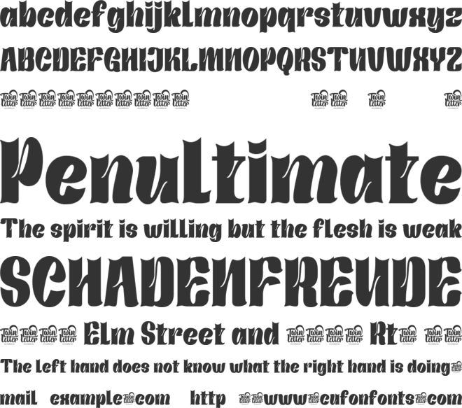 Rastiku font preview