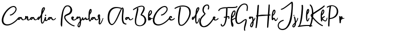 Canadia font download