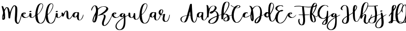 Meillina font download