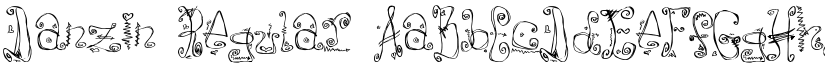 Danzin Regular font