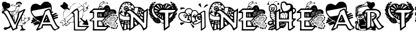 VALENTINEHEARTS font