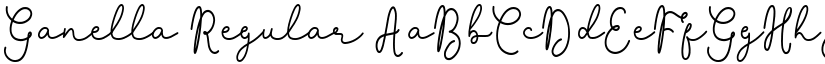 Ganella font download