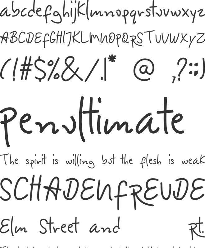 Lotterdam font preview