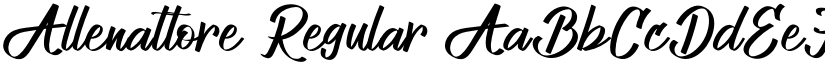 Allenattore Regular font
