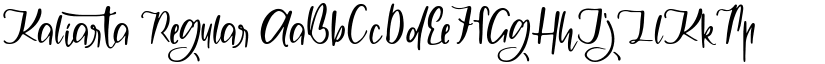Kaliarta font download