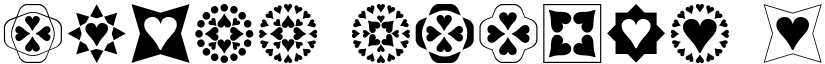 Heart Things font