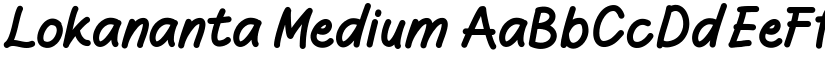 Lokananta Medium font