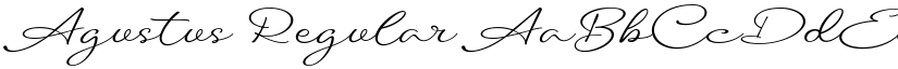 Agustus Regular font
