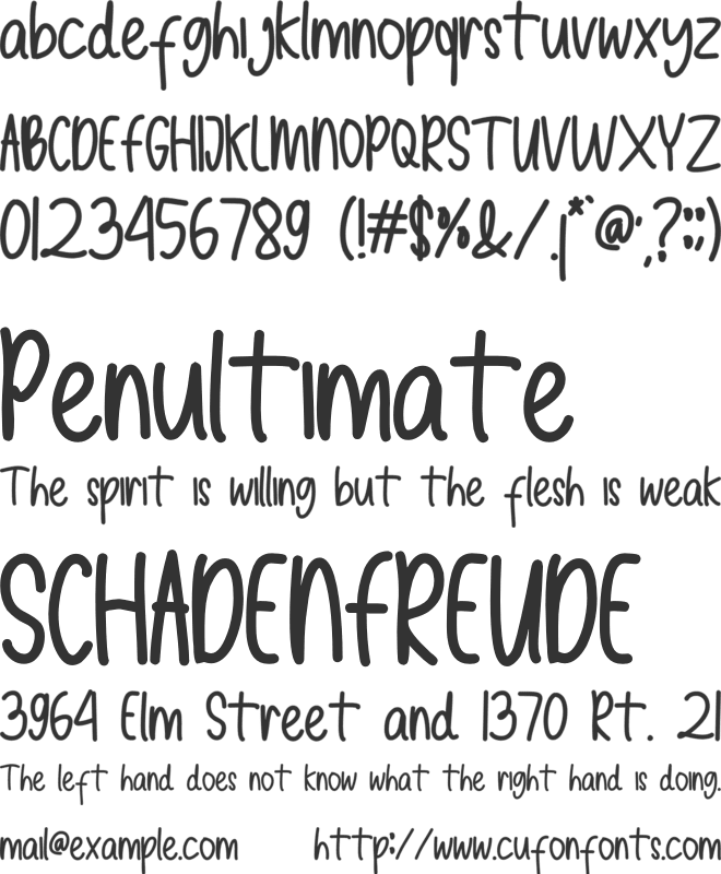 fix zulfa font preview