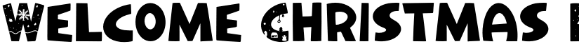 Welcome Christmas Regular font