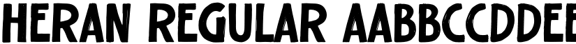 Heran Regular font